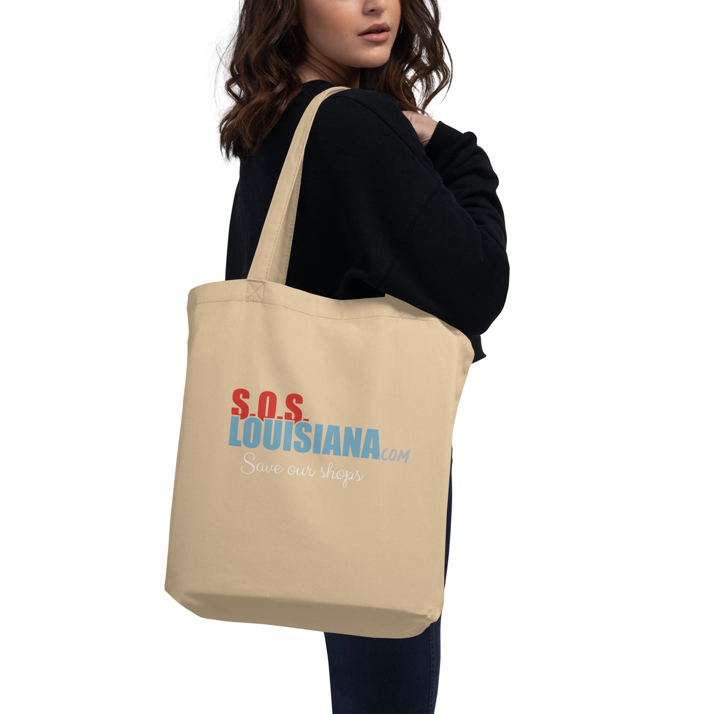 Small Eco Tote with Musical Design
