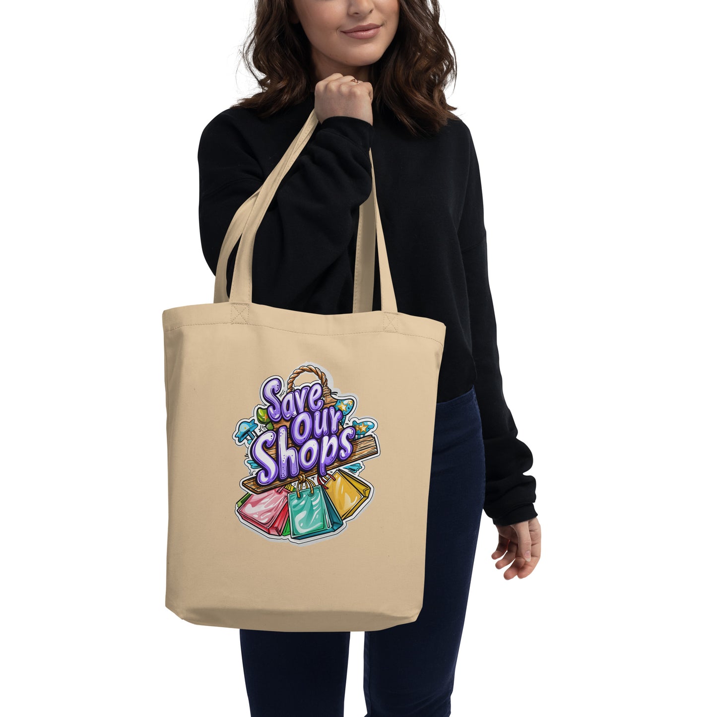 Small Eco Tote with Bags Design