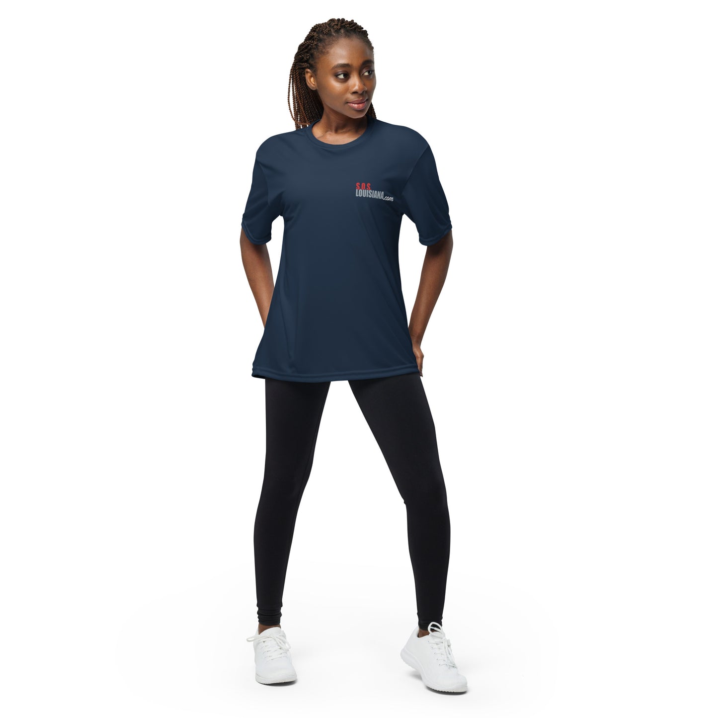 Unisex crew neck t-shirt with Shopping Bag Design