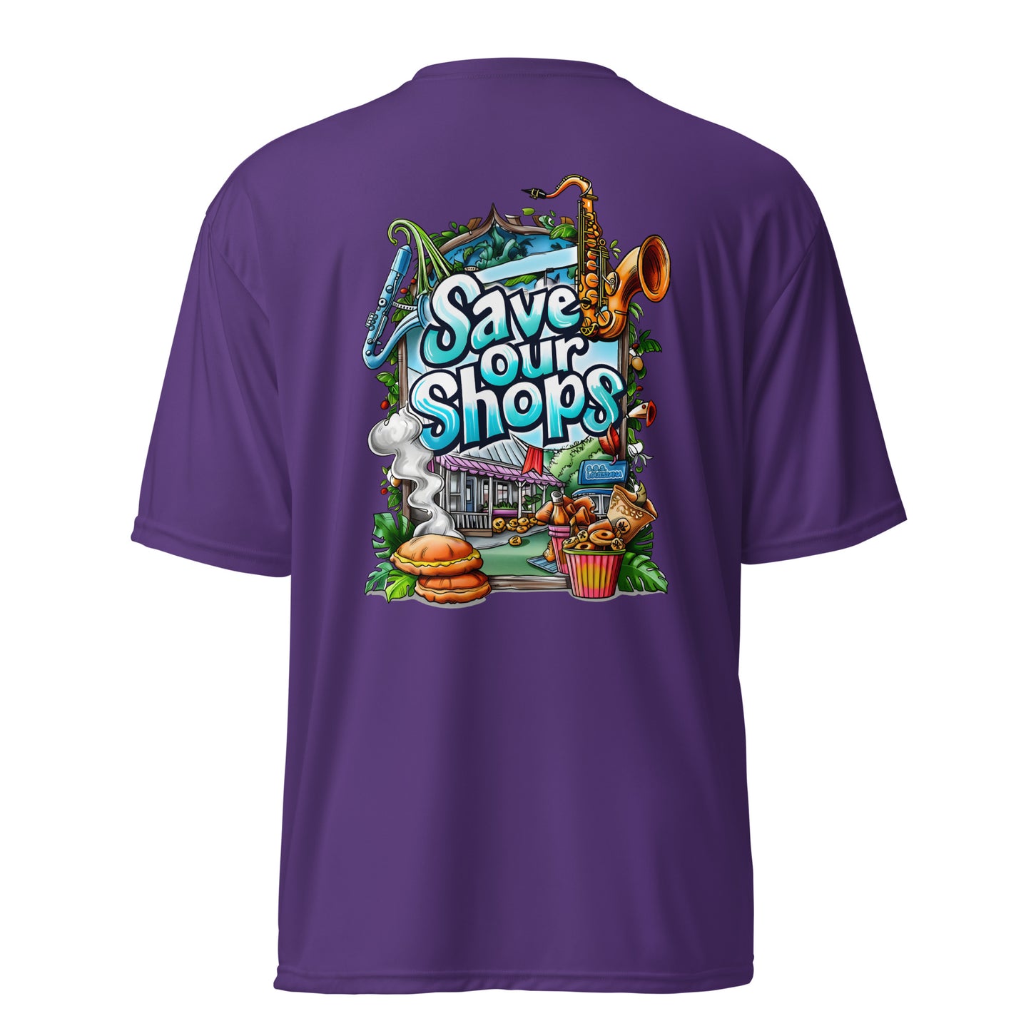 Unisex crew neck t-shirt with Musical Design