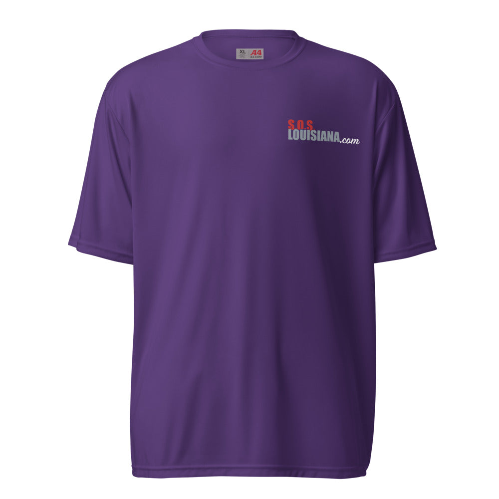 Unisex crew neck t-shirt with Storefront Design