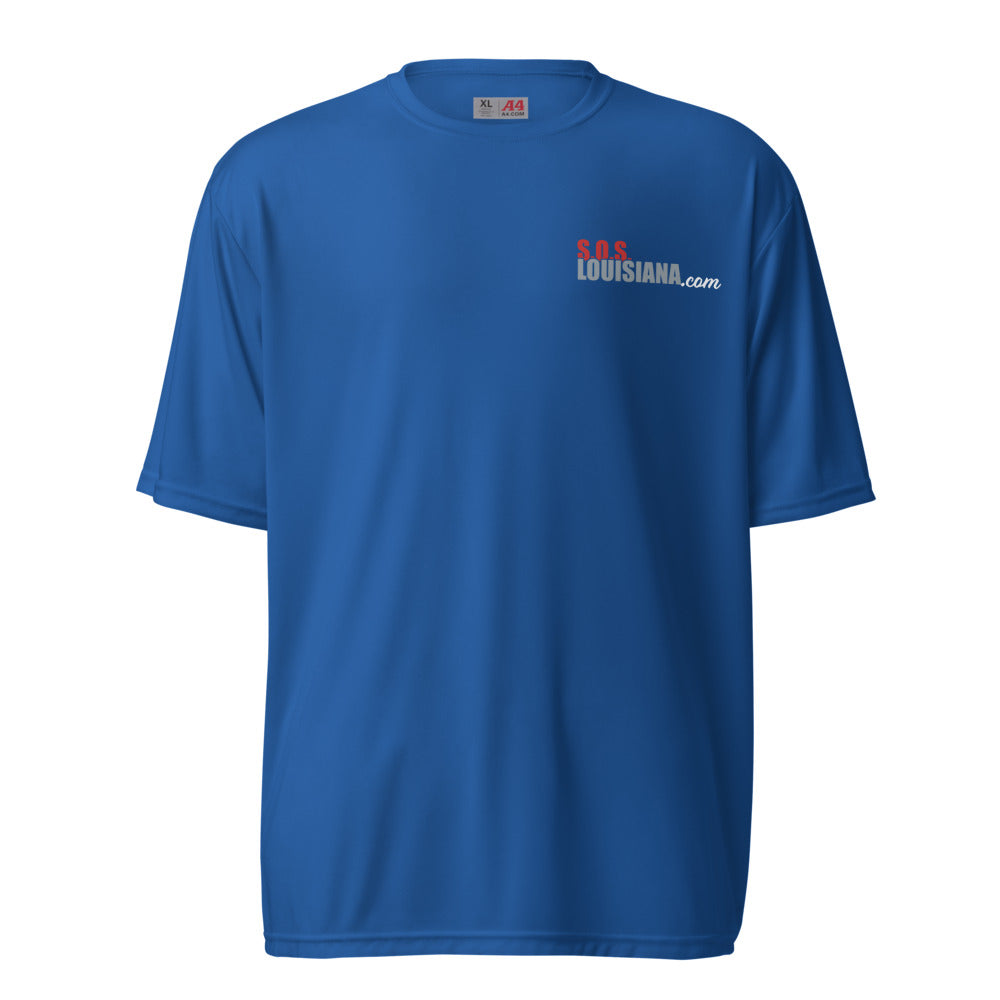 Unisex crew neck t-shirt with Storefront Design