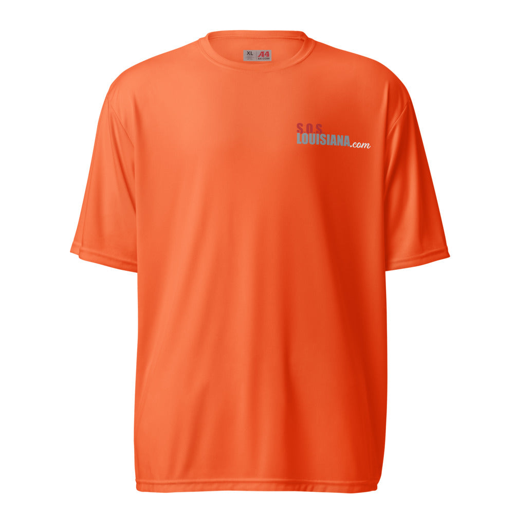 Unisex crew neck t-shirt with Storefront Design