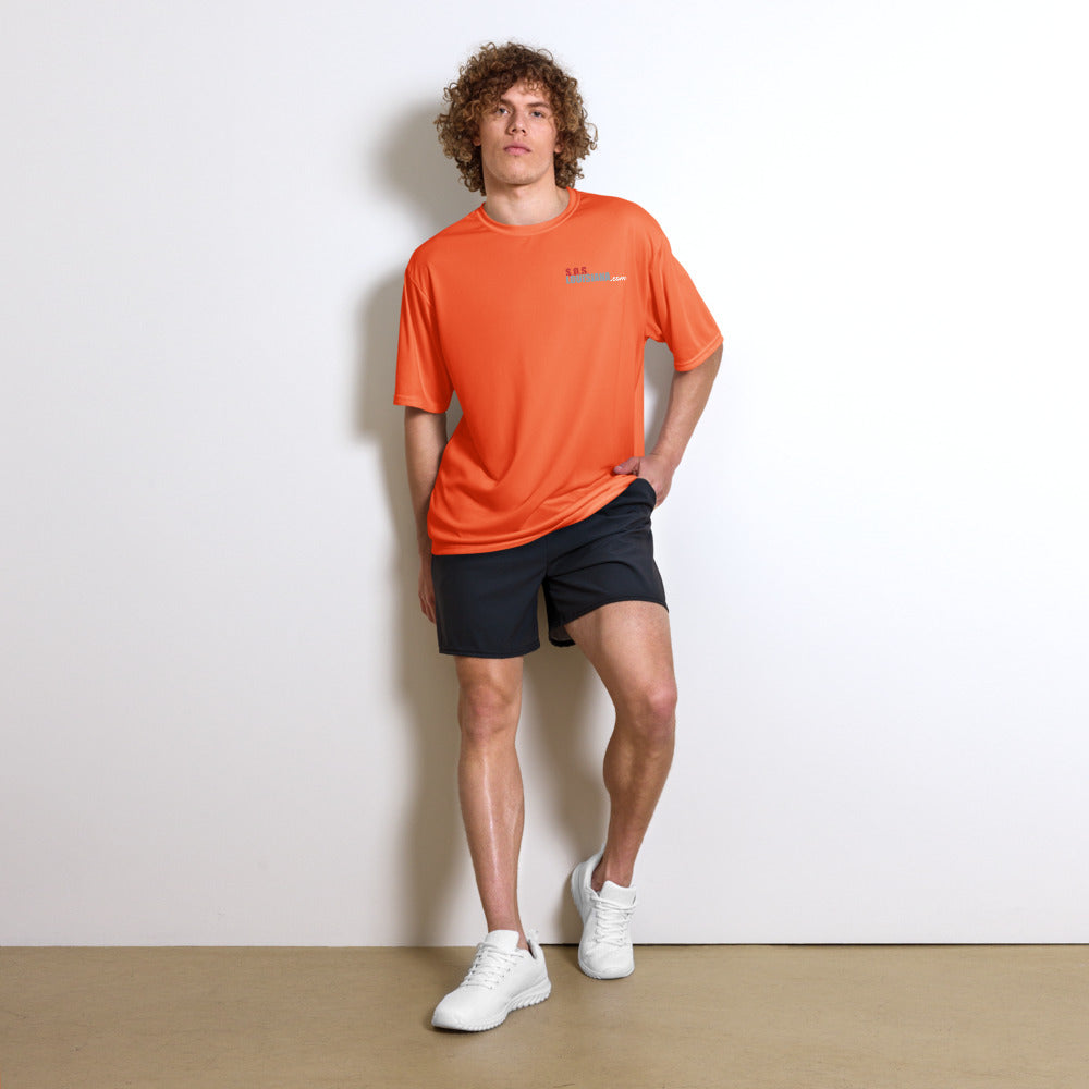 Unisex crew neck t-shirt with Storefront Design