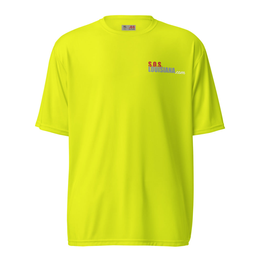 Unisex crew neck t-shirt with Storefront Design