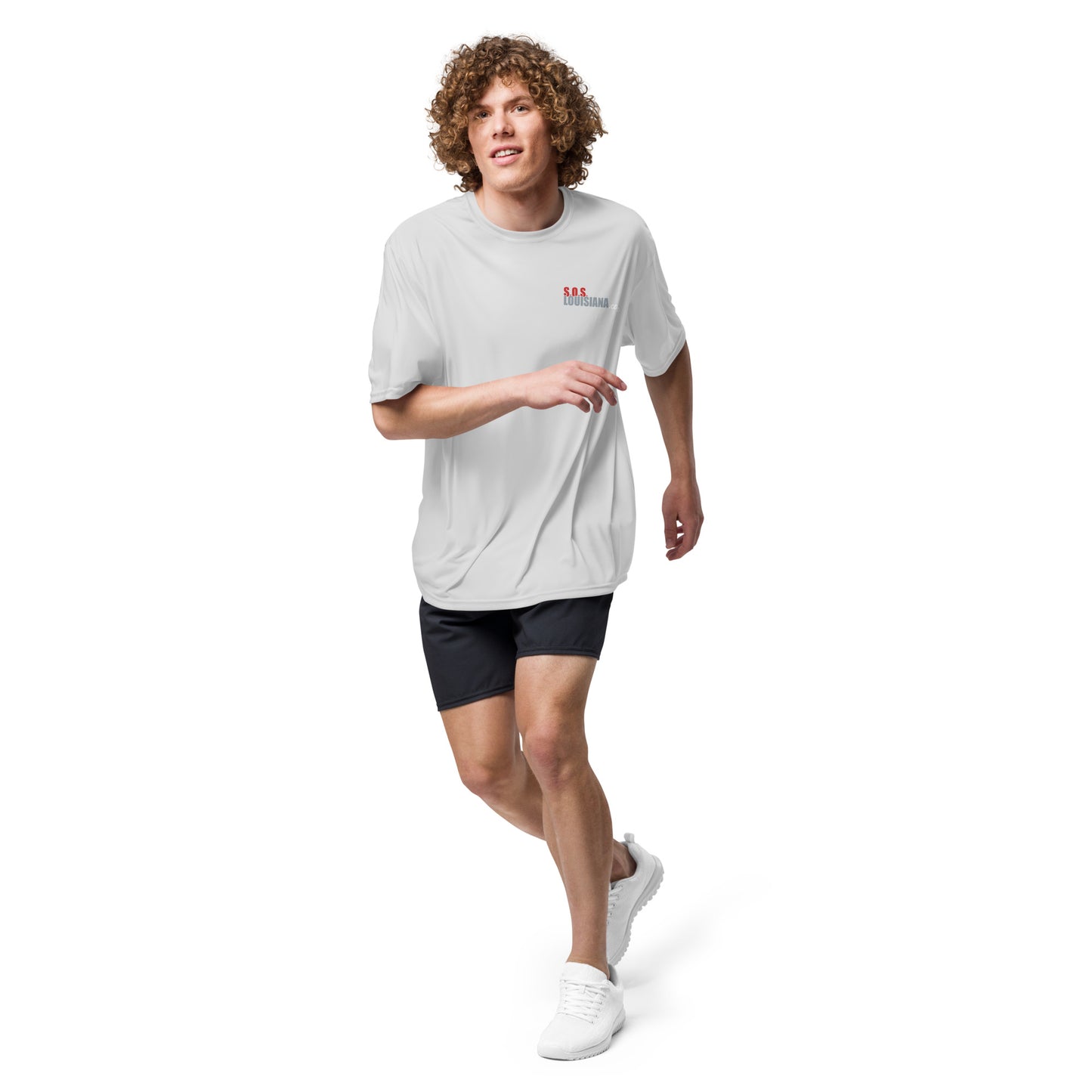 Unisex crew neck t-shirt with Storefront Design