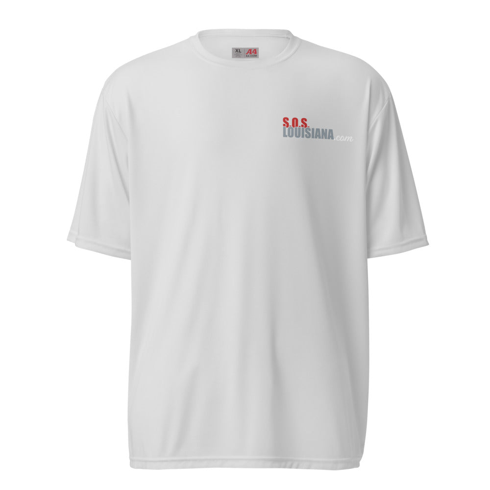 Unisex crew neck t-shirt with Storefront Design