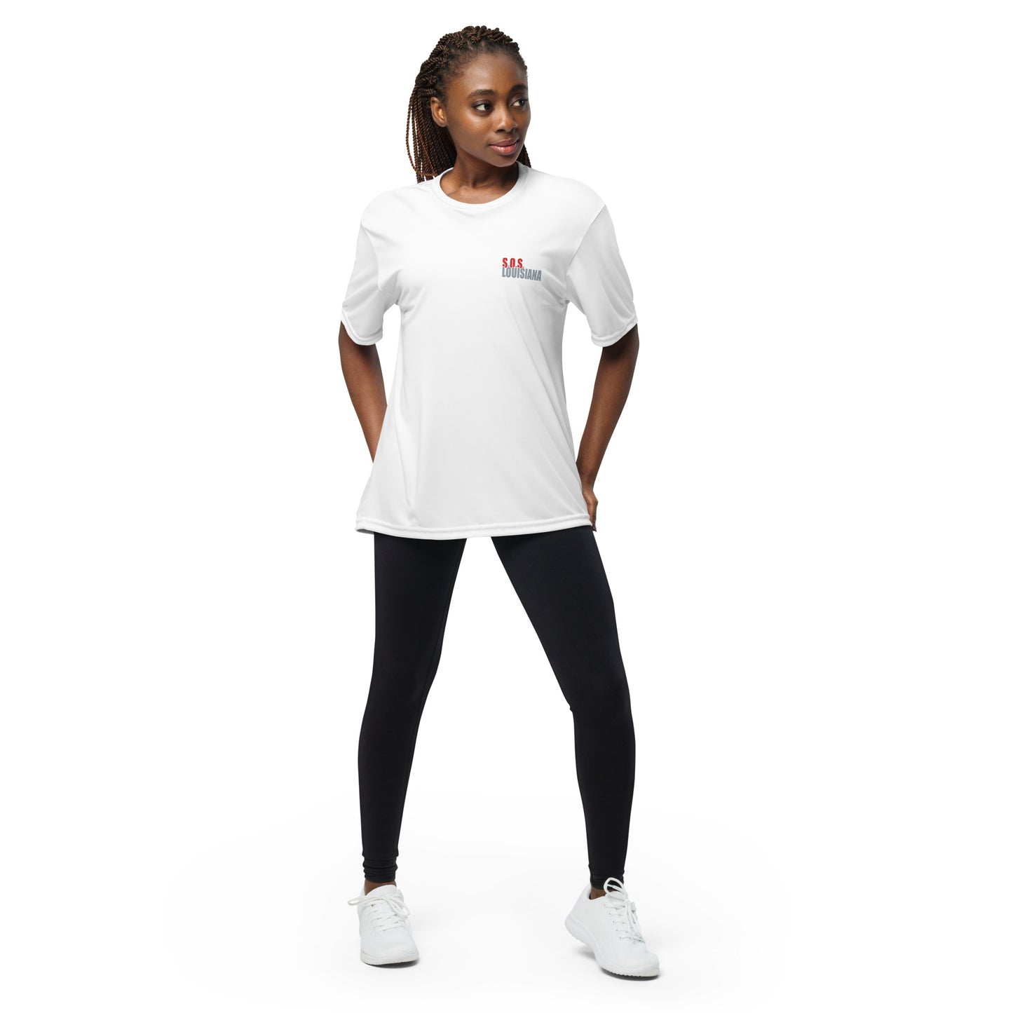Unisex crew neck t-shirt with Shopping Bag Design