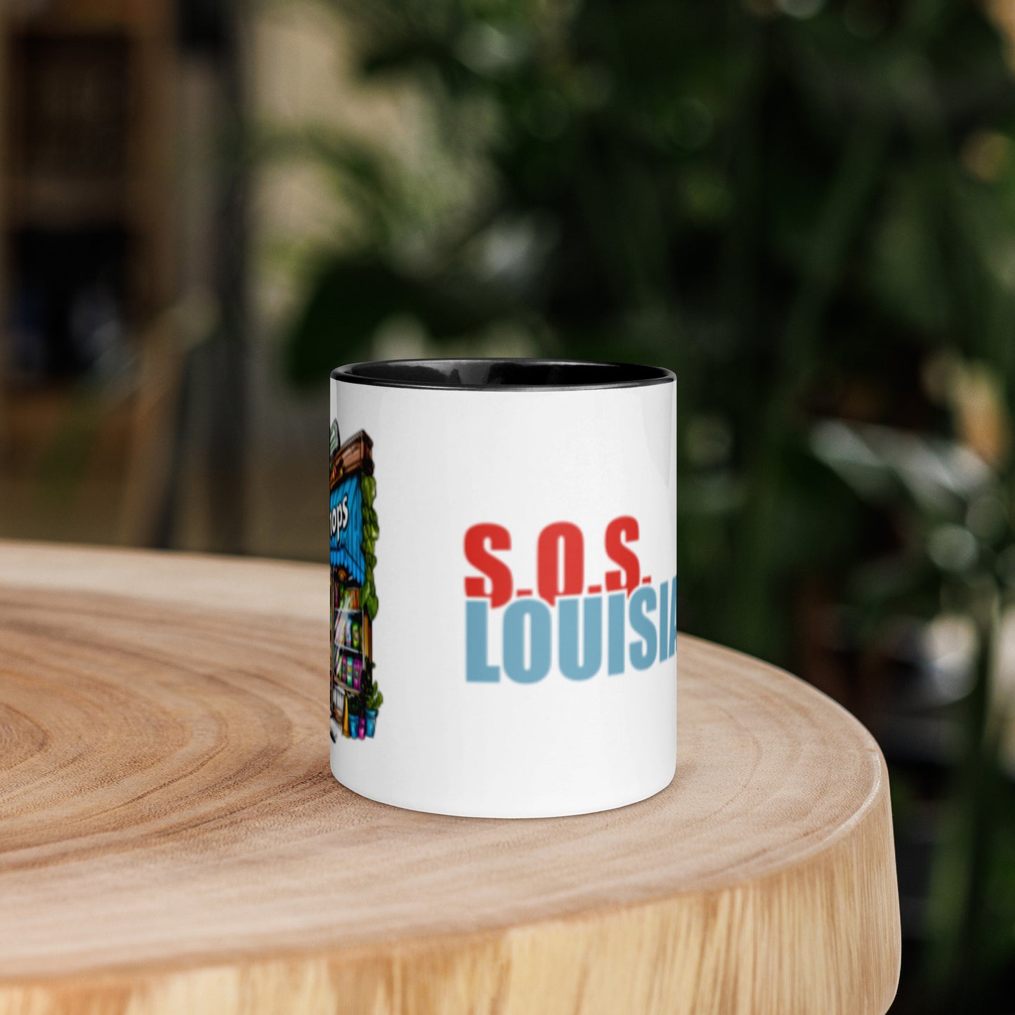 11oz or 15oz Colored Mug with Storefront Design