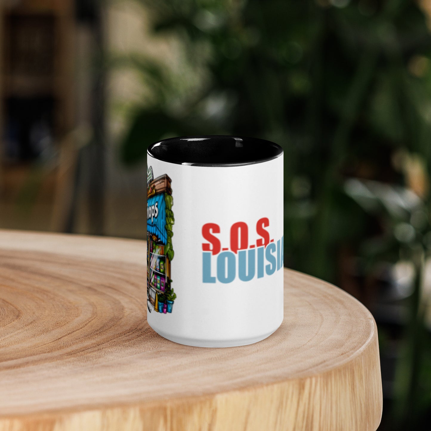 11oz or 15oz Colored Mug with Storefront Design