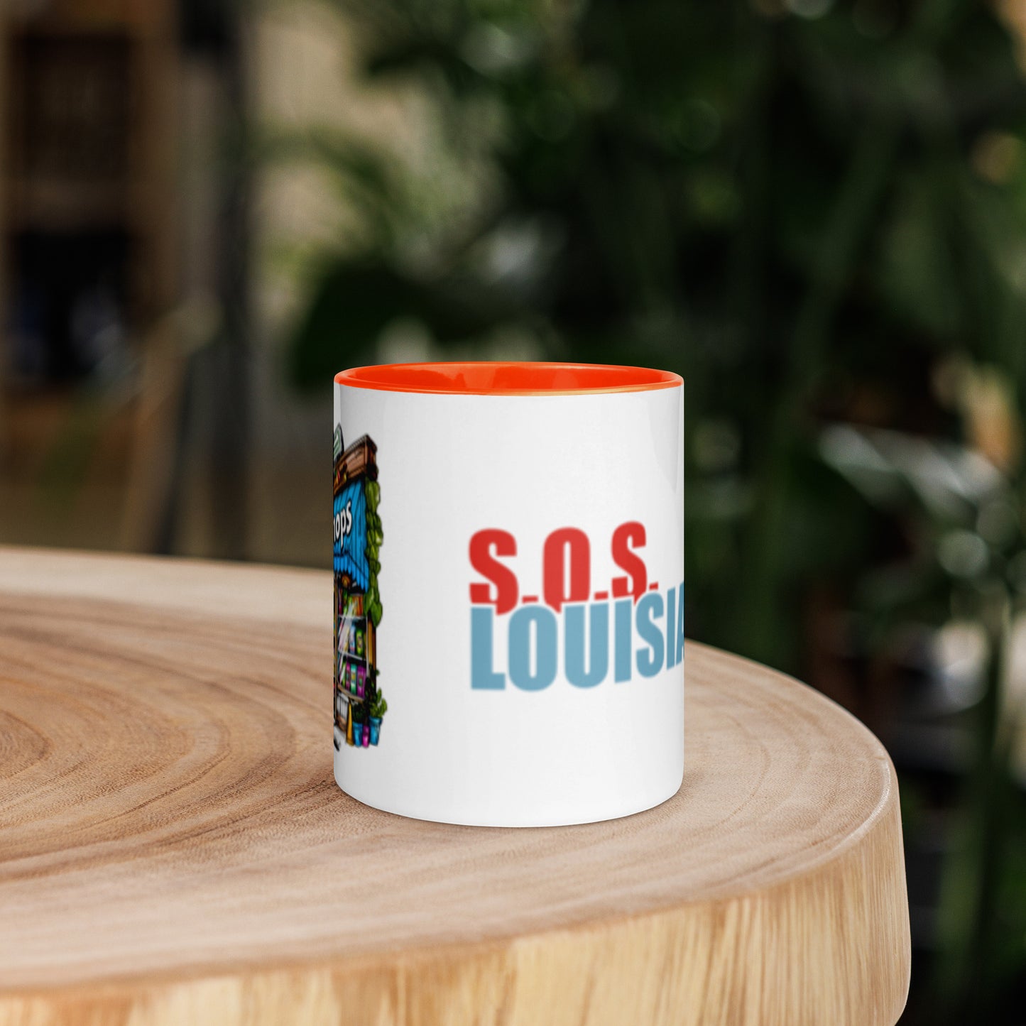 11oz or 15oz Colored Mug with Storefront Design