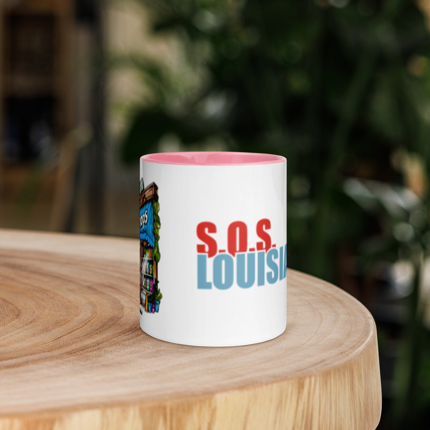 11oz or 15oz Colored Mug with Storefront Design