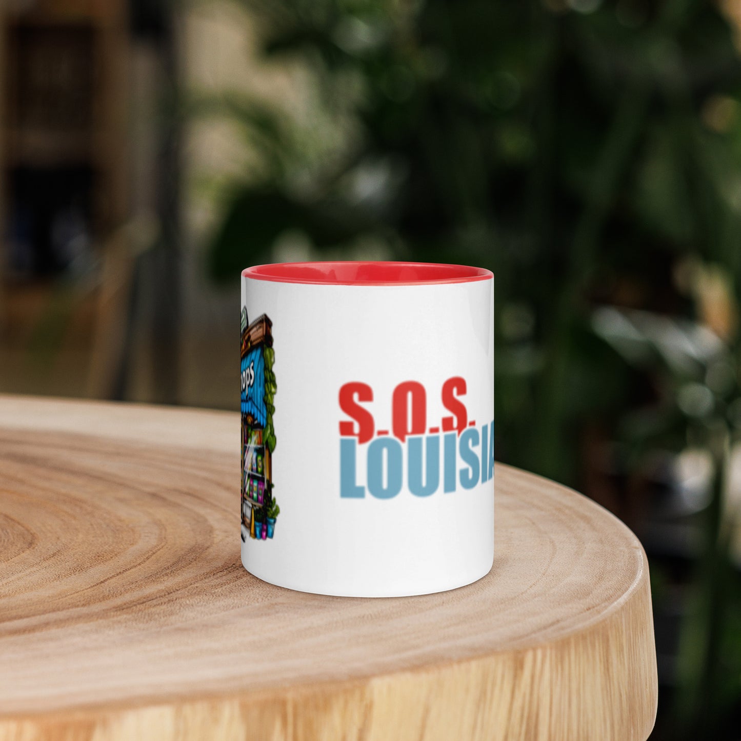 11oz or 15oz Colored Mug with Storefront Design
