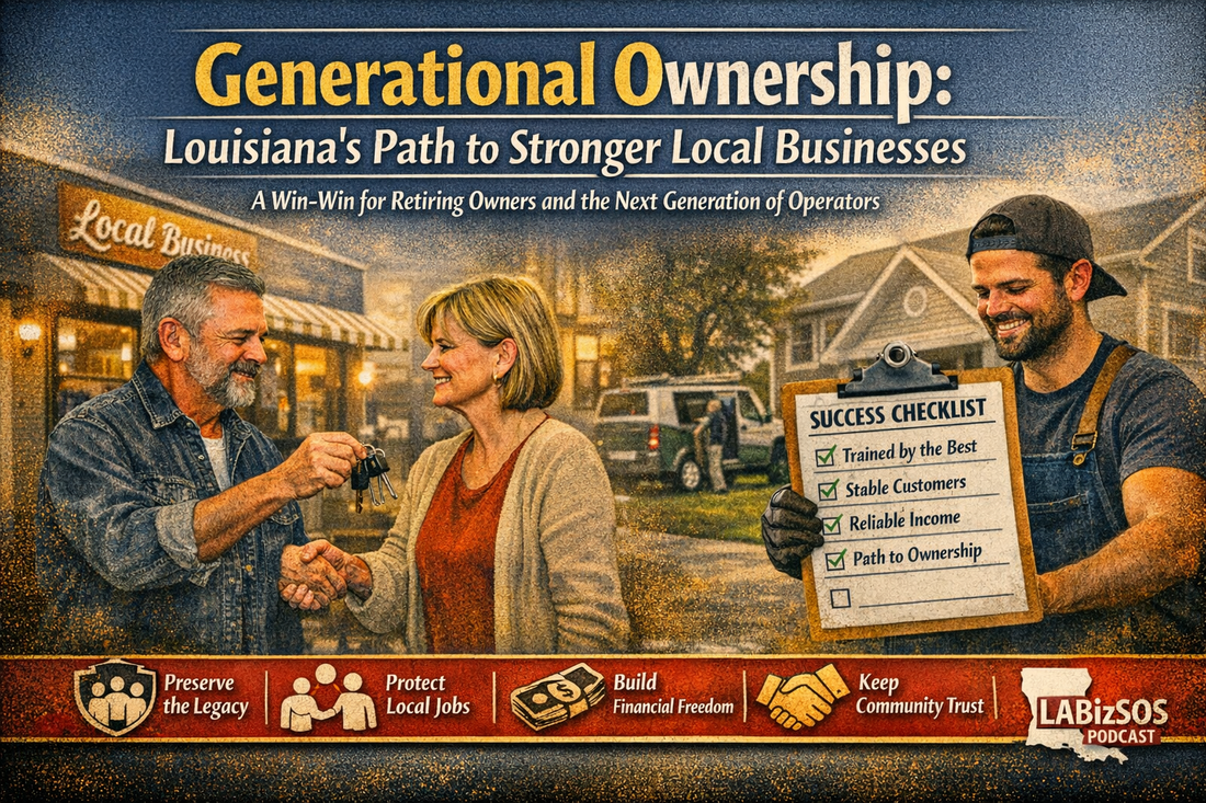 Why Generational Ownership Is a Win-Win for Louisiana