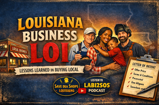 Lessons Learned While Preparing an LOI for a Local Louisiana Business