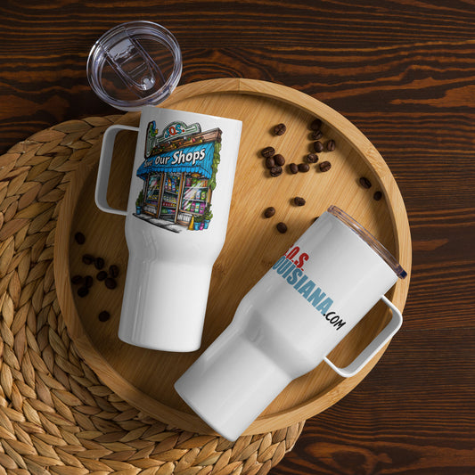 Travel Mug with Storefront Design