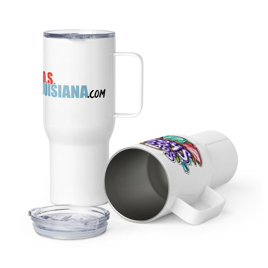 Travel Mug with Bags Design