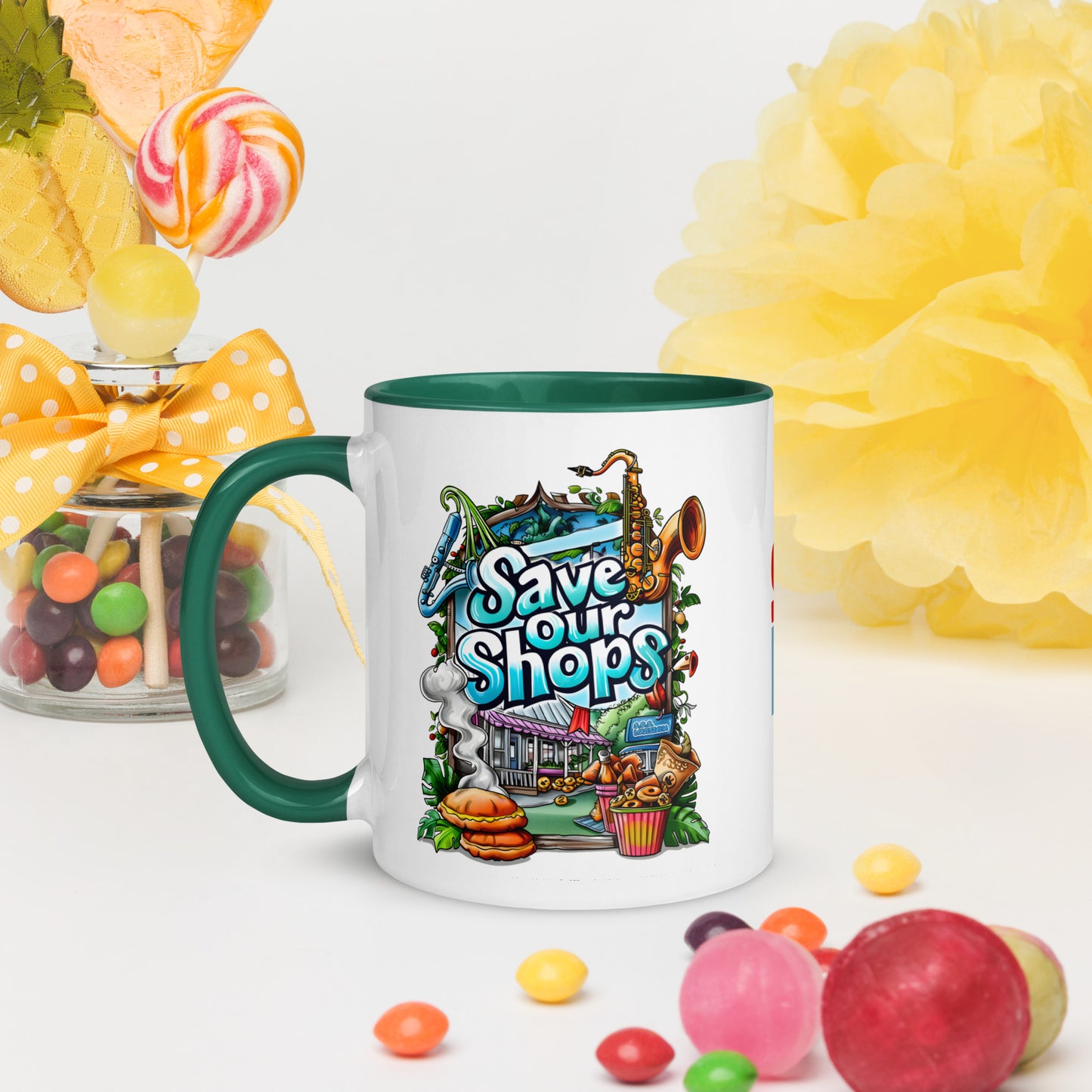 11oz or 15oz Mug with Musical Design