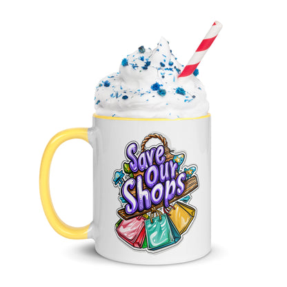 11oz or 15oz Colored Mug with Bags Design